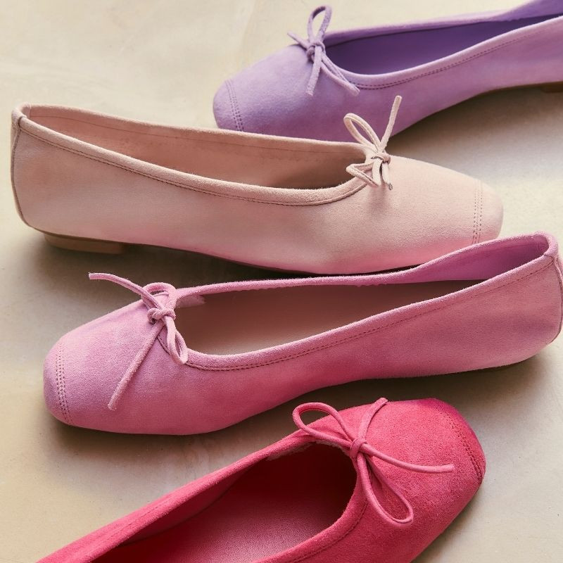 Ballerinas Flexible Leather Harmony: Premium Comfort and Elegance