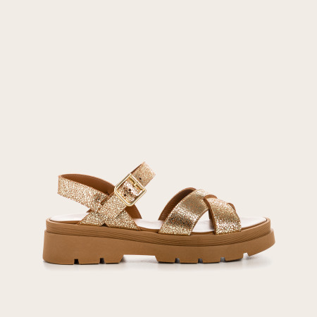 Louisa Crack Sandals - Elegance & Comfort | Reqins