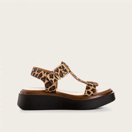 SANDALES LOUKY CUIR VELOURS...
