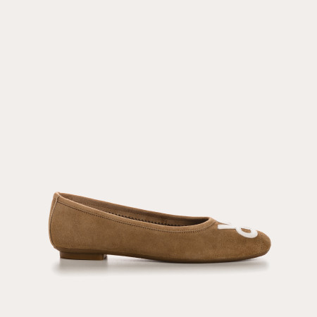 Ballerinas Hopa Suede and Leather - Reqins