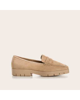 Moccasins Mariella - Women's Suede Shoes | Reqins