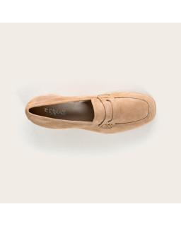 Moccasins Mariella - Women's Suede Shoes | Reqins