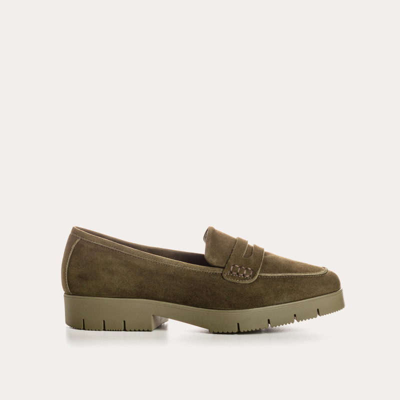 Moccasins Mariella - Women's Suede Shoes | Reqins