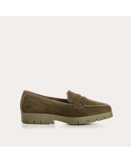 Moccasins Mariella - Women's Suede Shoes | Reqins