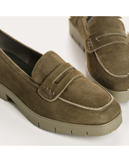Moccasins Mariella - Women's Suede Shoes | Reqins