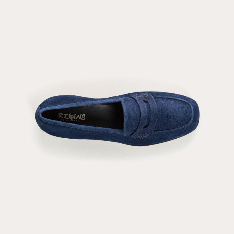Moccasins Mariella - Women's Suede Shoes | Reqins