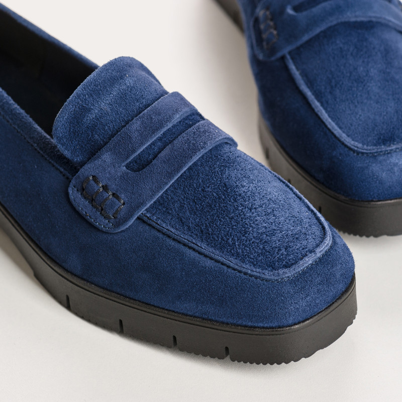 Moccasins Mariella - Women's Suede Shoes | Reqins