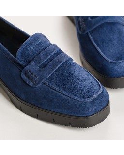 Moccasins Mariella - Women's Suede Shoes | Reqins