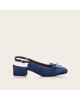 Ballerines Reese slingback velours | Reqins