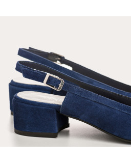 Ballerines Reese slingback velours | Reqins