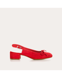 REESE SUEDE SLINGBACKS HEELS