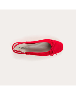 Ballerines Reese slingback velours | Reqins