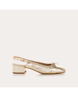 Reese Metallic Ballerinas - Elegant and Comfortable - Reqins