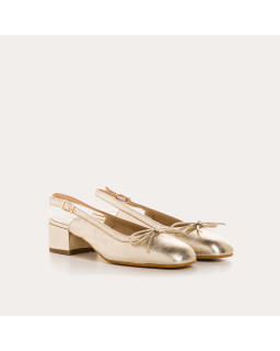 Reese Metallic Ballerinas - Elegant and Comfortable - Reqins