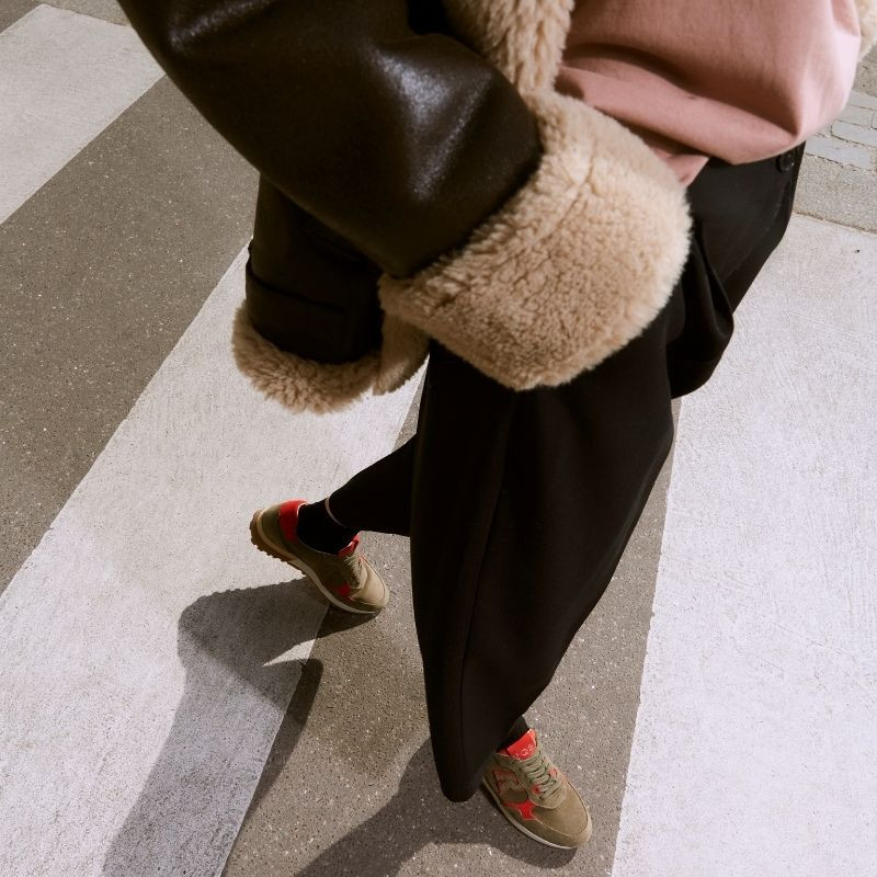 Mania sneakers in suede