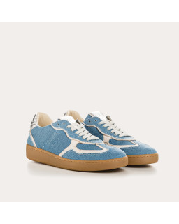 Denim and leather sneakers | Casual style chic reqins