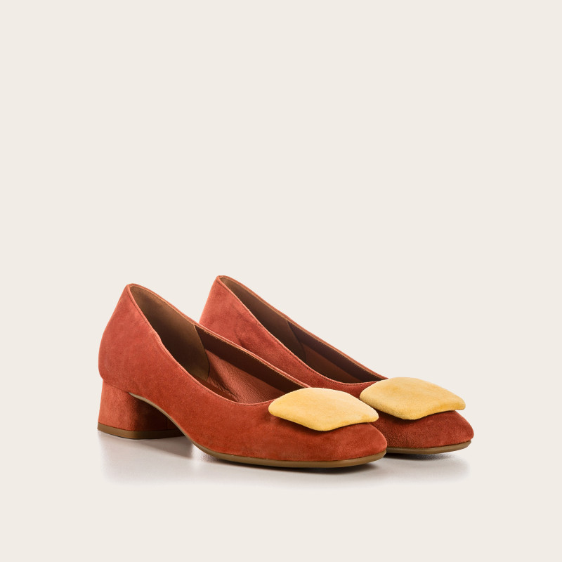 Kefir Ballerinas in Suede - Elegant and Colorful - Reqins