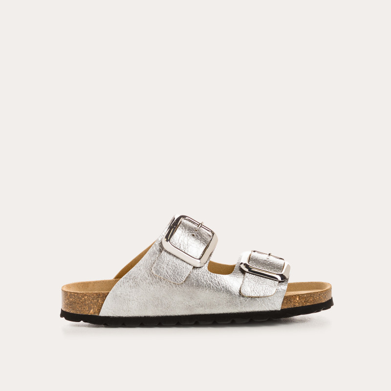 Nida mules in grained patent leather | ELECTRANCE SUMMER & COMFORT | Reqins