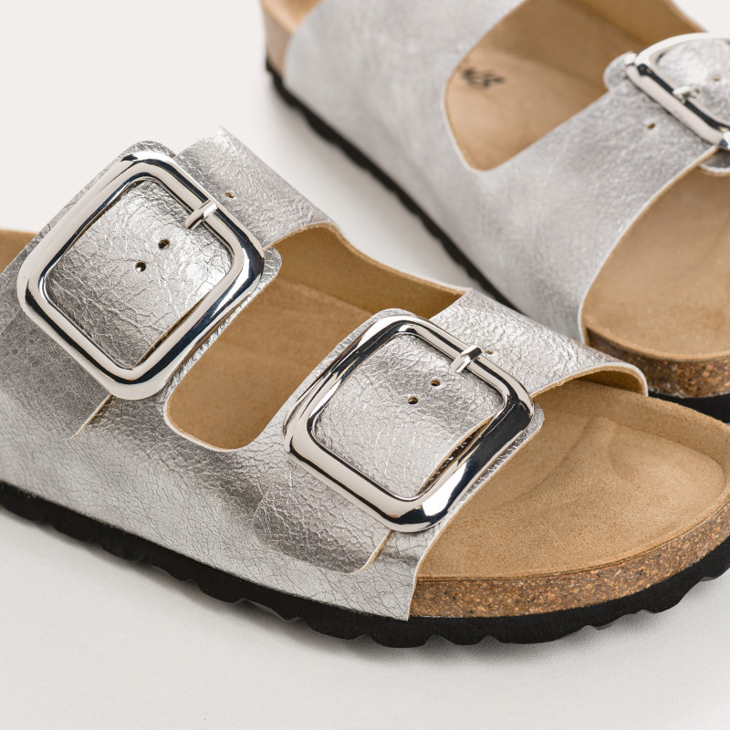 Nida mules in grained patent leather | ELECTRANCE SUMMER & COMFORT | Reqins