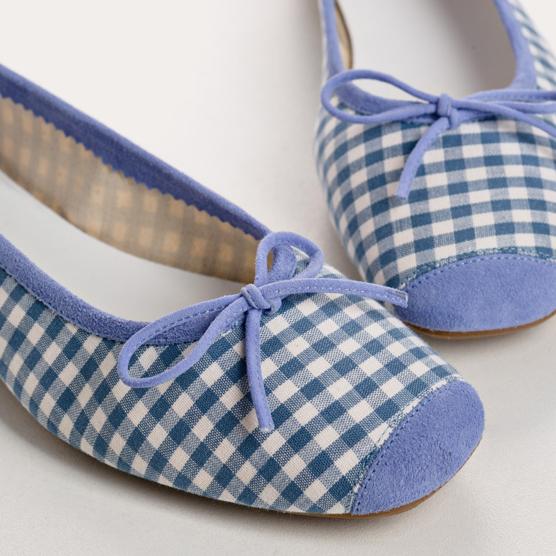 Ballerinas Women Vichy Suede - Harmony | Reqins