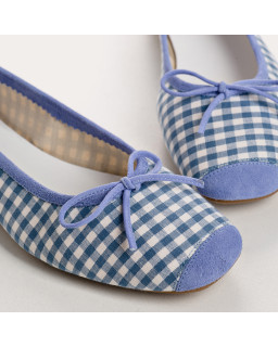 Ballerinas Women Vichy Suede - Harmony | Reqins