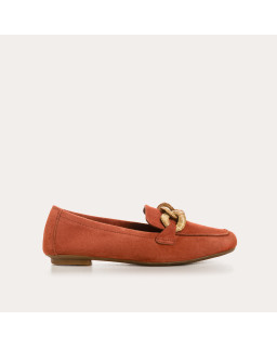 Hamaya suede loafers with buckles | Reqins