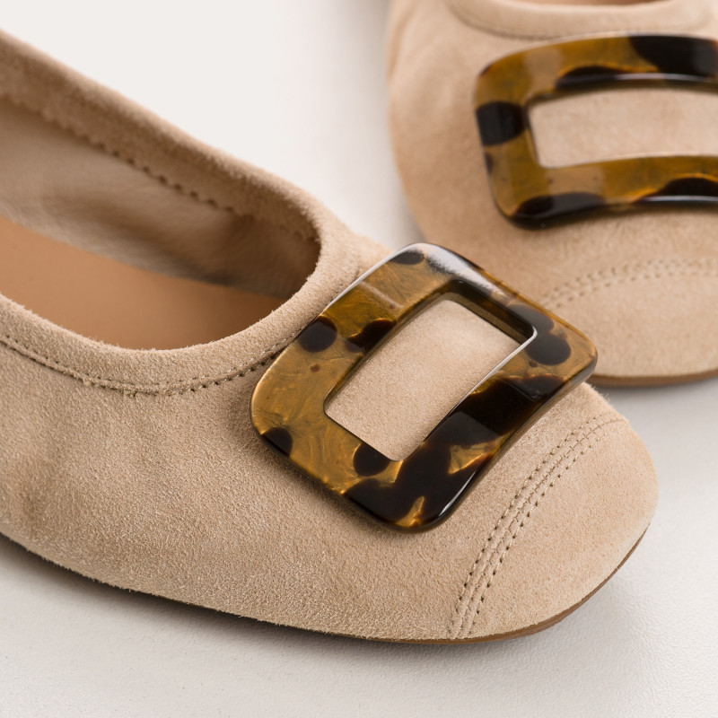 Halmane Ballerinas Suede | Reqins