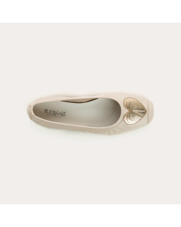 Leather Holove Ballerinas | Reqins