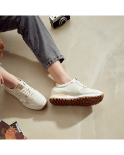 Baskets en Cuir Vernis Naplak Mania | Reqins