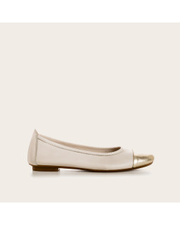 Ballerines Halcine Bicolores en cuir | Élégance et confort – Reqins