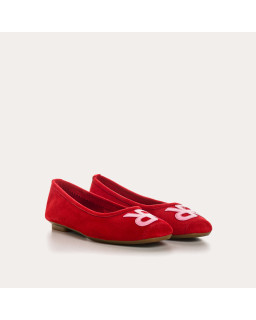 Ballerinas Hopa Suede and Leather - Reqins