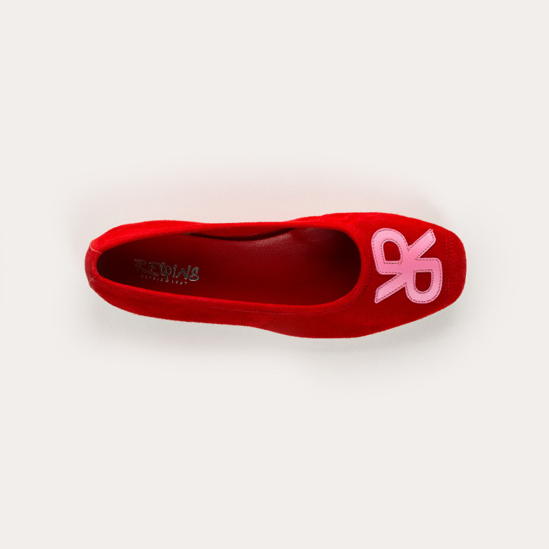 Ballerinas Hopa Suede and Leather - Reqins