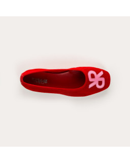 Ballerines Hopa en cuir velours et cuir - Reqins