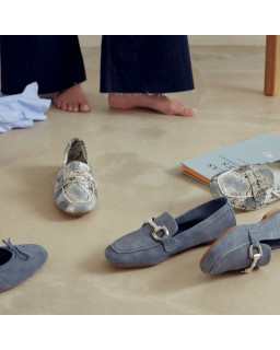 Mocassins Hamilton en cuir velours - Élégance intemporelle - Reqins