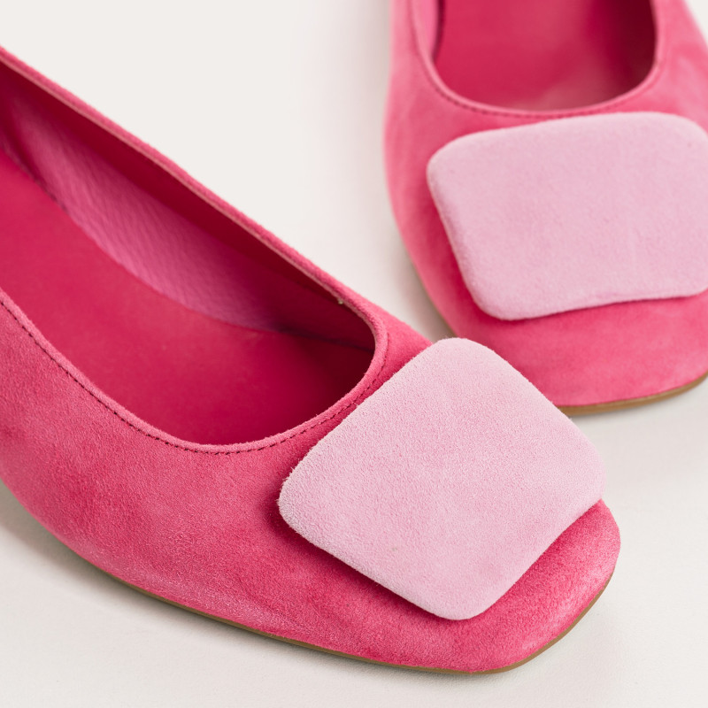 Kefir Ballerinas in Suede - Elegant and Colorful - Reqins