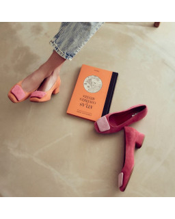 Kefir Ballerinas in Suede - Elegant and Colorful - Reqins