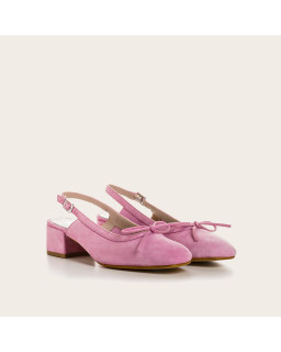 Ballerines Reese slingback velours | Reqins