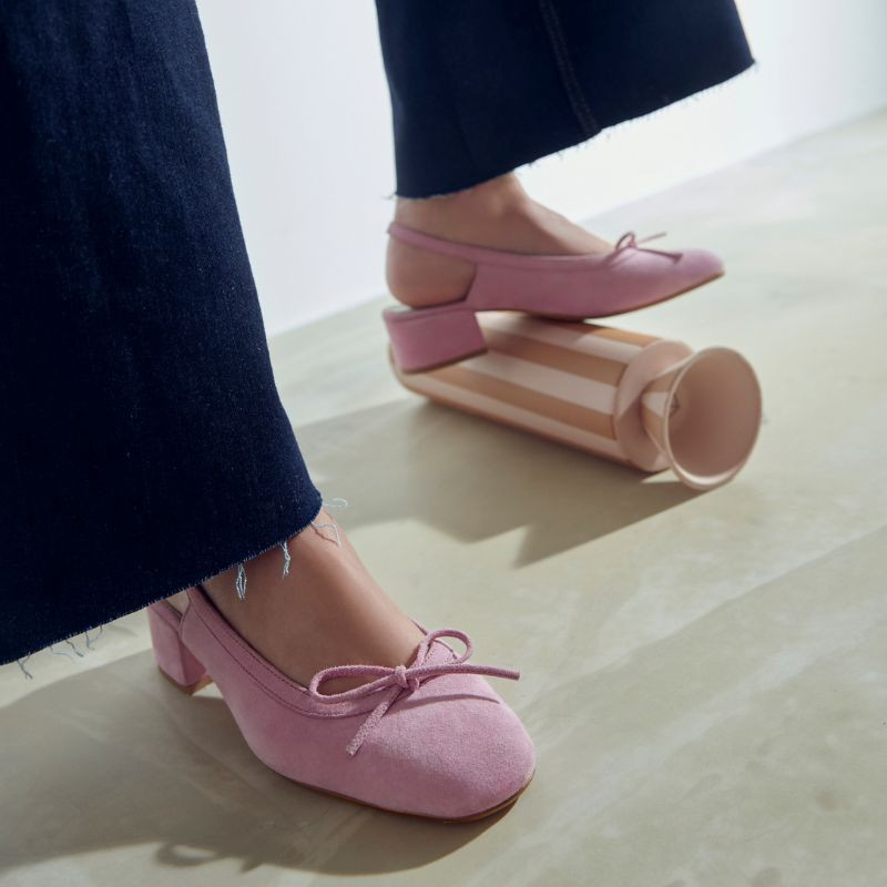 Ballerinas Reese Slingback Velvet | Reqins