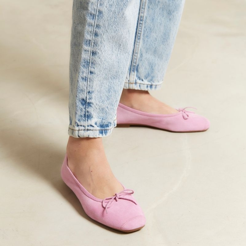 Ballerinas Flexible Leather Harmony: Premium Comfort and Elegance