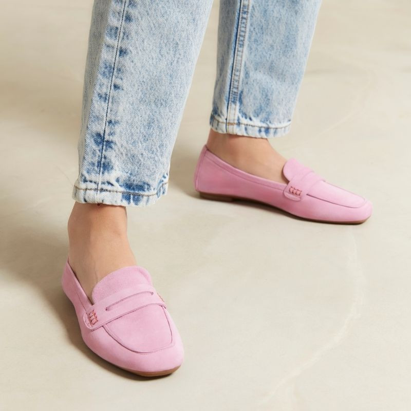 Loafers Hema CC in sUEDE square toe