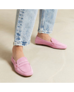 Mocassins Hema cuir velours CC Femme : style et modernité | Reqins