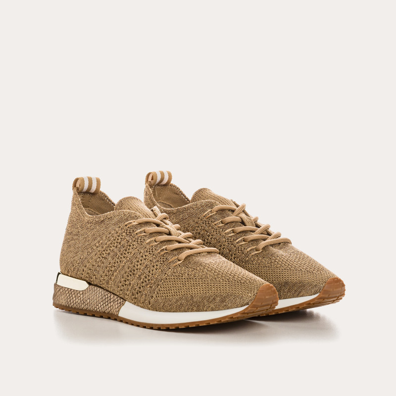 Sneakers Ines Crochet Lamé - Elegance