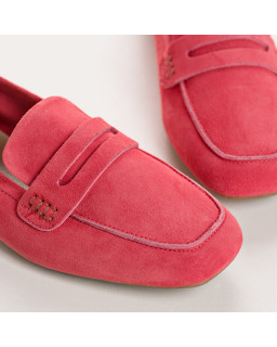 Mocassins Hema Femme en cuir velours : douceur et confort | Reqins