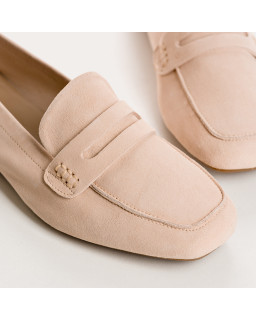 Mocassins Hema Femme en cuir velours : douceur et confort | Reqins