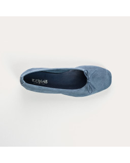 Harmony soft suede ballerinas