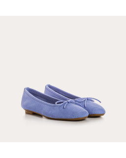 Ballerines Harmony en cuir velours souple | Reqins