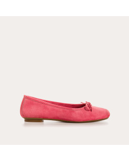 Harmony soft suede ballerinas