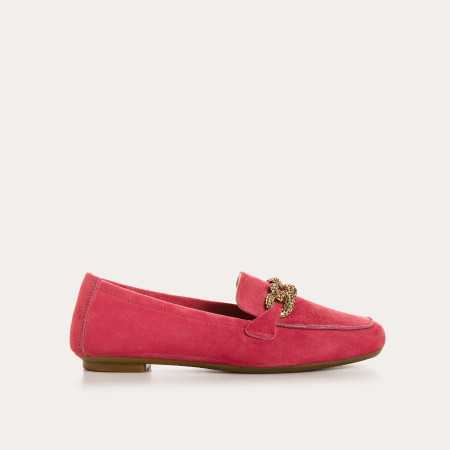 MOCASSINS HOLDING CUIR VELOURS