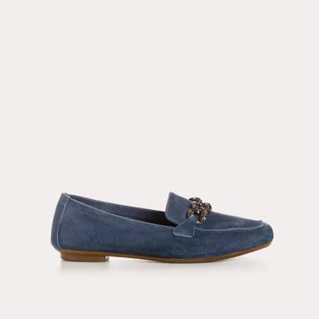 Loafers Holding in suede - Allure Preppy