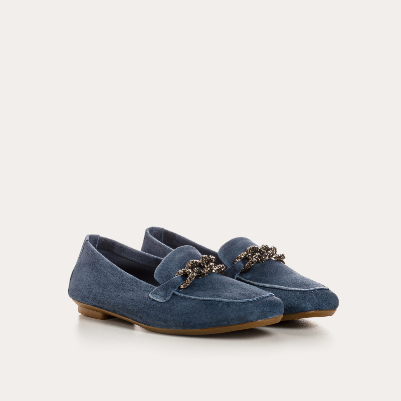 Loafers Holding in suede - Allure Preppy